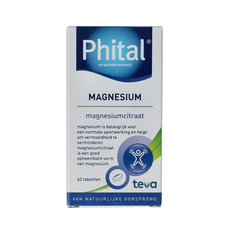 Phital Magnesium 200mg 60.00 Tabletten