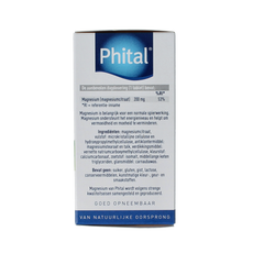 Phital Magnesium 200mg 60.00 Tabletten