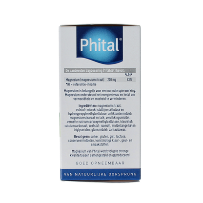 Phital Magnesium 200mg 60.00 Tabletten