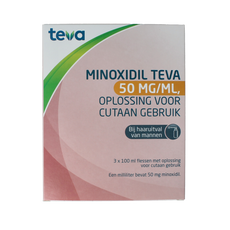 Teva Minoxidil 50mg/ml 3x100ml 300.00 Milliliter