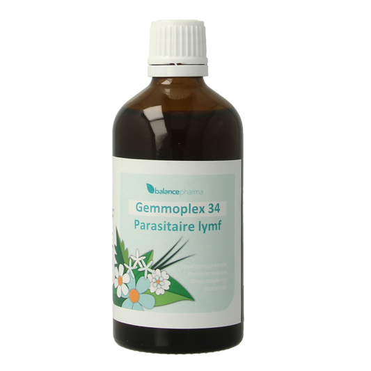 Balancepharma HGP034 Gemmoplex parasitaire lymf 100 Milliliter