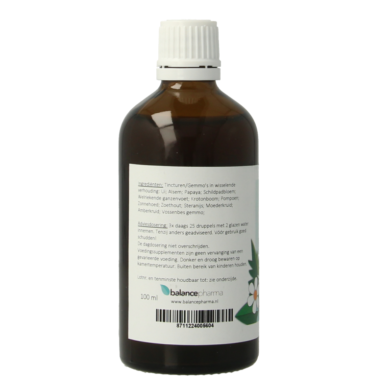 Balancepharma HGP034 Gemmoplex parasitaire lymf 100 Milliliter