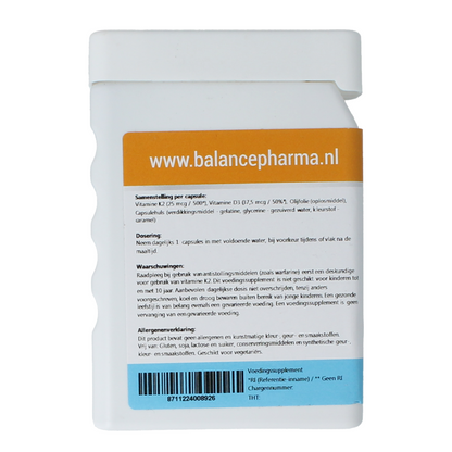 Balancepharma Supplements 53 Vitamine K2 + Vitamine D3 90.00 Softgels