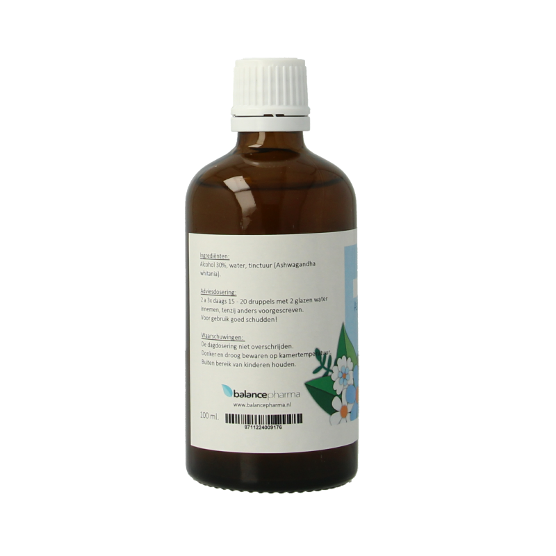Balancepharma Ashwagandha withania tincturen 100 Milliliter