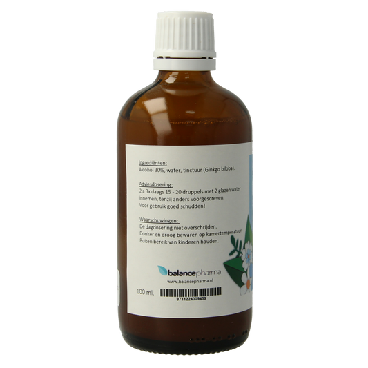 Balancepharma Ginkgo biloba tincturen 100.00 Milliliter