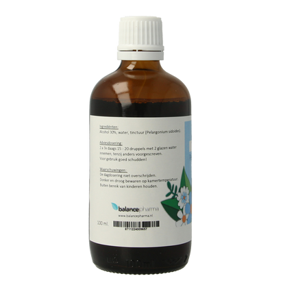 Balancepharma Pelargonium sidoides tincturen 100.00 Milliliter