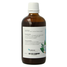 Balancepharma Thymus vulgaris tincturen 100 Milliliter
