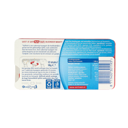 Xylifresh Peppermint 18 Gram