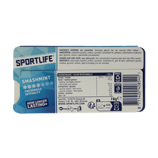 Sportlife Smashmint blauw pack 1.00 Stuks