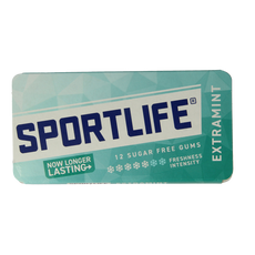Sportlife Extramint licht blauw pack 1.00 Stuks
