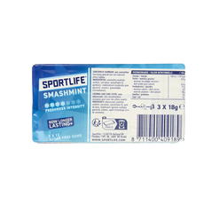 Sportlife Smashmint 3 pack 1.00 Stuks