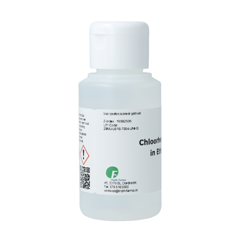 Orphi Chloorhexidine 0,5% in alcohol 70% v/v 100 Milliliter