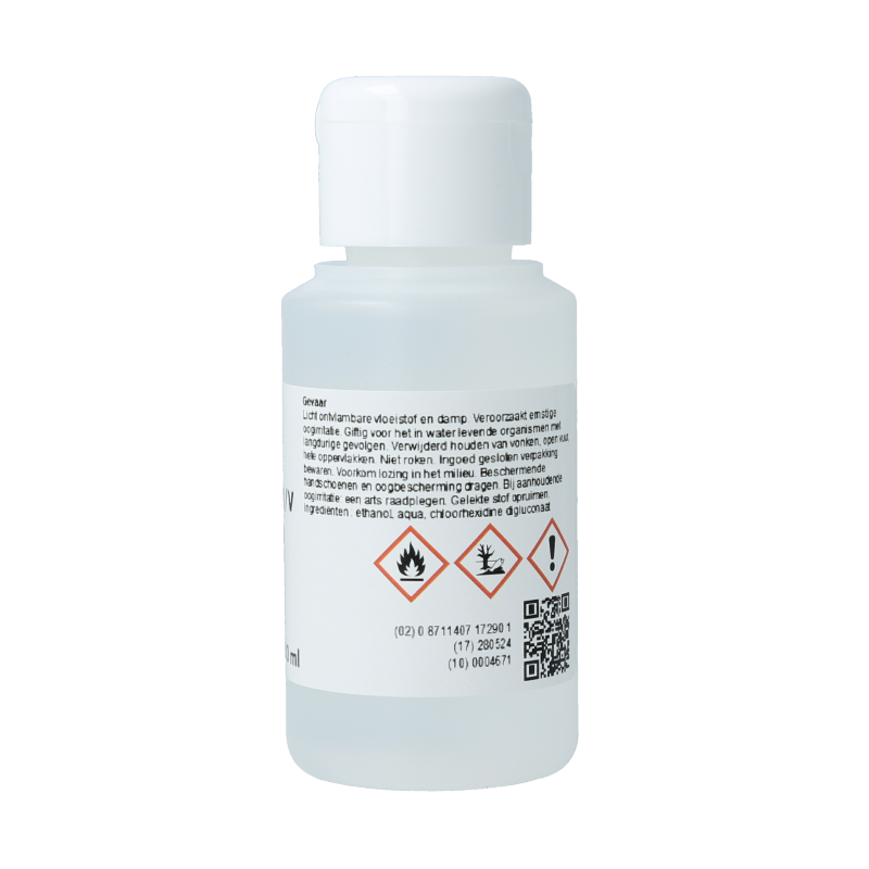 Orphi Chloorhexidine 0,5% in alcohol 70% v/v 100 Milliliter
