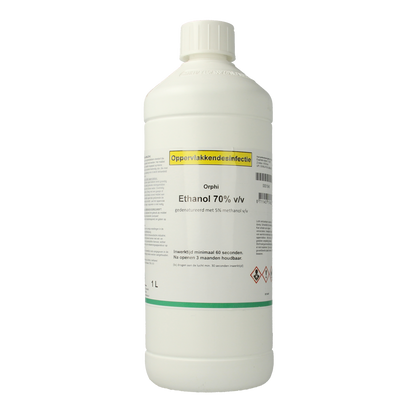 Orphi Ethanol 70% v/v 5% methanol 1.00 Liter