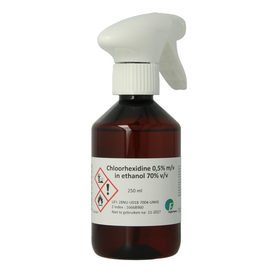 Orphi Chloorhexidine 0.5% alcohol 70% spray 250 Milliliter
