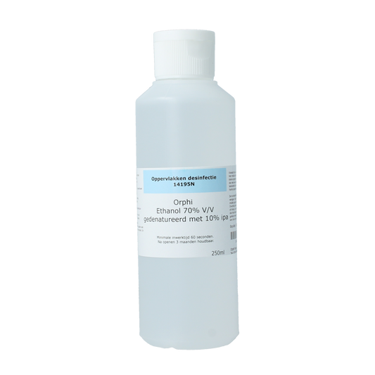 Orphi Ethanol 70% v/v + 10% IPA v/v 250.00 Milliliter