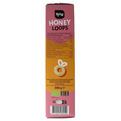Mjam Honey loops bio 200.00 Gram