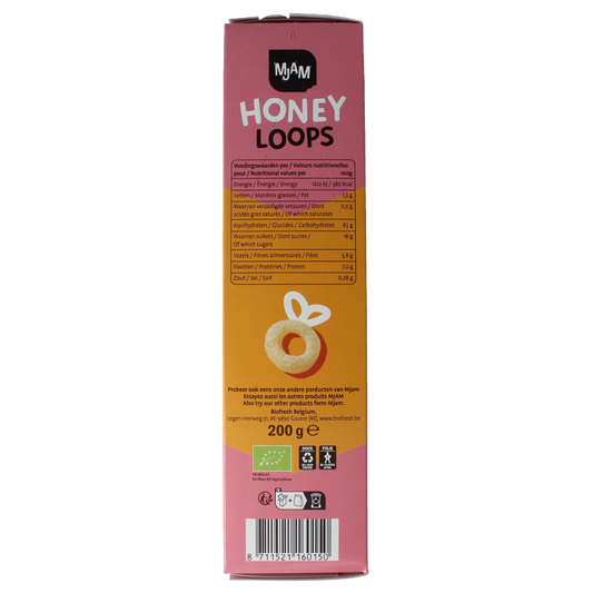 Mjam Honey loops bio 200 Gram
