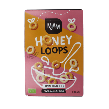 Mjam Honey loops bio 200.00 Gram