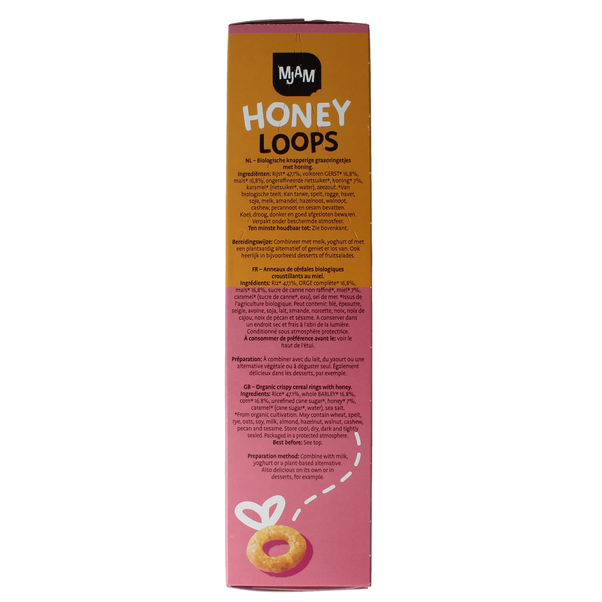 Mjam Honey loops bio 200.00 Gram