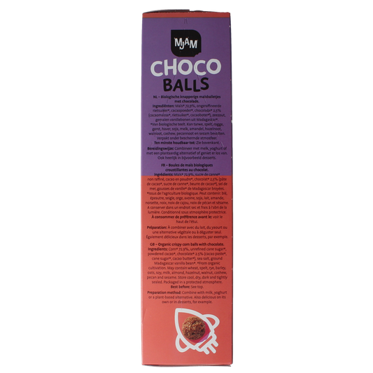 Mjam Choco balls bio 200.00 Gram