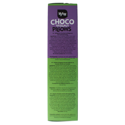 Mjam Choco pillows hazelnut bio 300 Gram