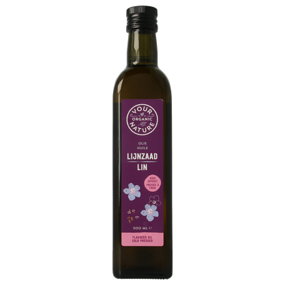 Your Organic Nature Lijnzaadolie bio 500.00 Milliliter