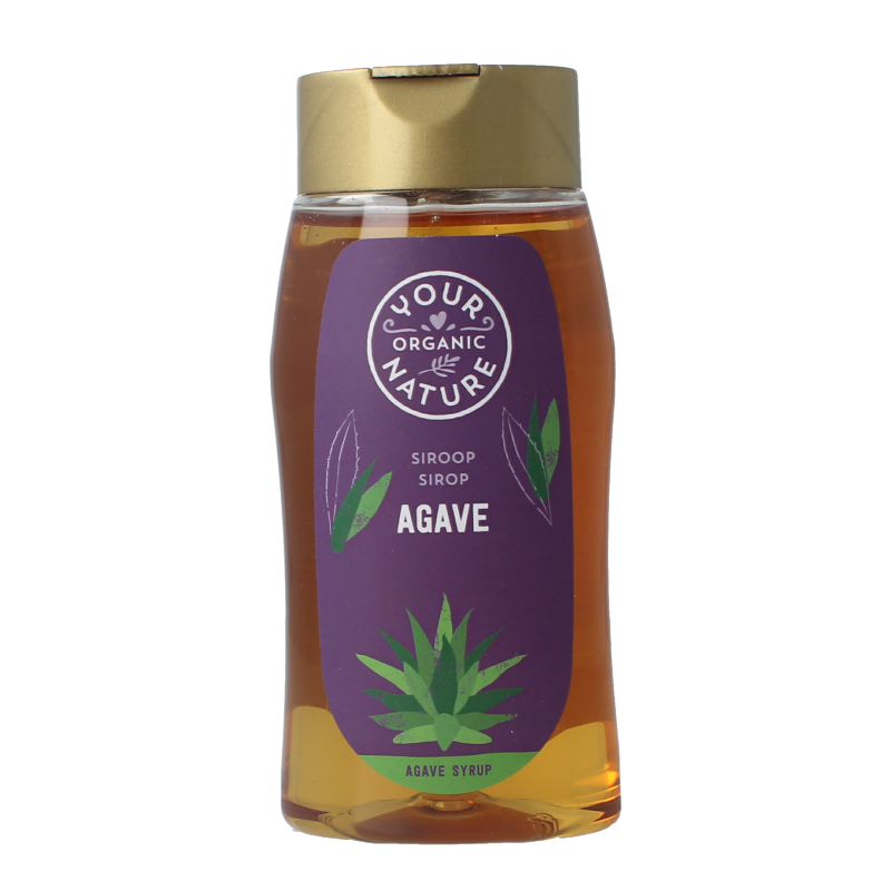 Your Organic Nature Agavesiroop amber bio 350 Gram