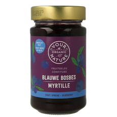 Your Organic Nature Fruit beleg blauwe bosbes bio 250.00 Gram
