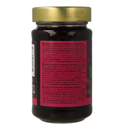 Your Organic Nature Fruit beleg vlierbes bio 250.00 Gram