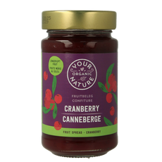 Your Organic Nature Fruit beleg cranberry bio 250.00 Gram