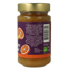 Your Organic Nature Fruit beleg sinaasappel / gember bio 250 Gram