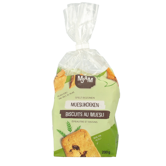 Mjam Mueslikoek spelt bio 200 Gram