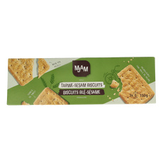 Mjam Biscuits tarwe sesam bio 150.00 Gram