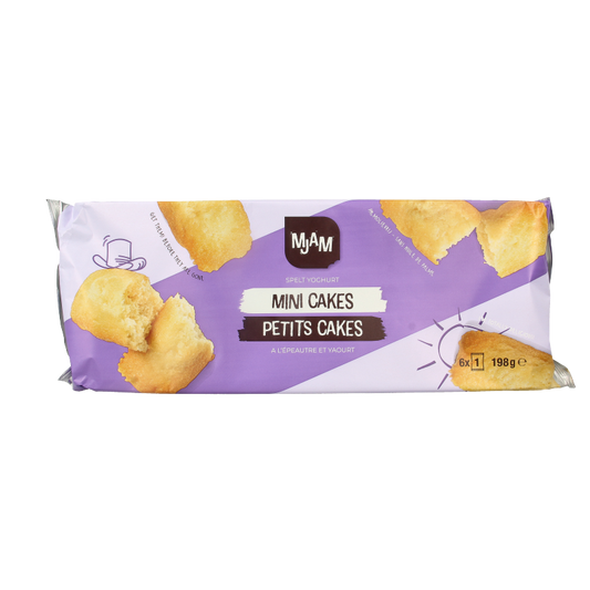 Mjam Mini cakes naturel bio 198 Gram