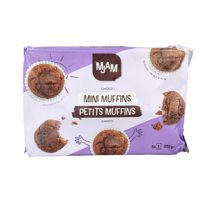 Mjam Chocolade muffins bio 252.00 Gram