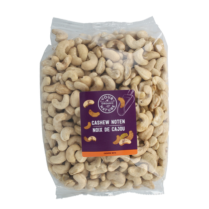 Your Organic Nature Cashew noten do it bio 1.00 Kilogram