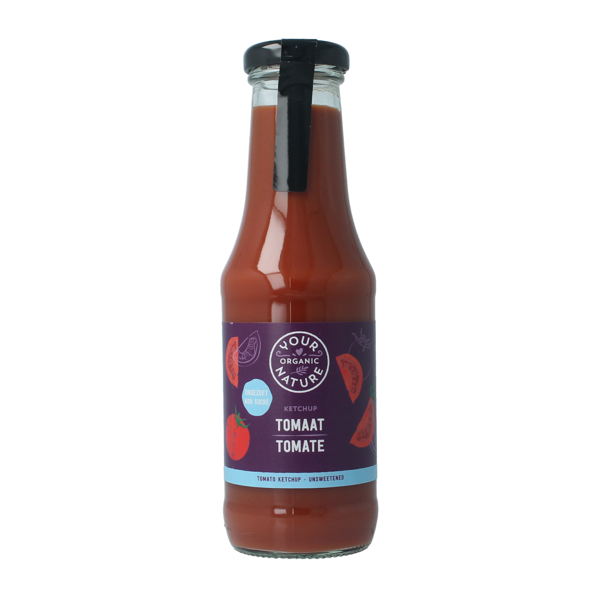 Your Organic Nature Tomatenketchup ongezouten bio 325.00 Milliliter