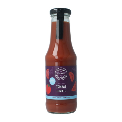 Your Organic Nature Tomatenketchup ongezouten bio 325.00 Milliliter