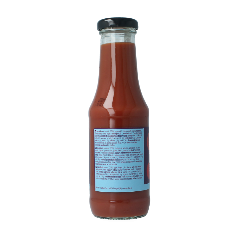 Your Organic Nature Tomatenketchup ongezouten bio 325 Milliliter