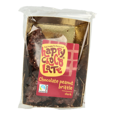 Happy Chocolate Chocolade pindarotsen puur bio 150.00 Gram