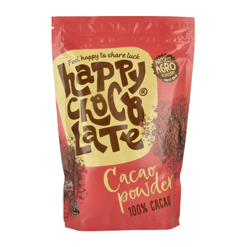 Happy Chocolate Cacao powder bio 250 Gram