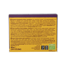 Your Organic Nature Kippenbouillonblokjes helder zonder gist bio 6 Stuks