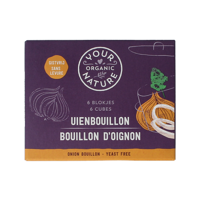 Your Organic Nature Uienbouillon zonder gist bio 6.00 Stuks