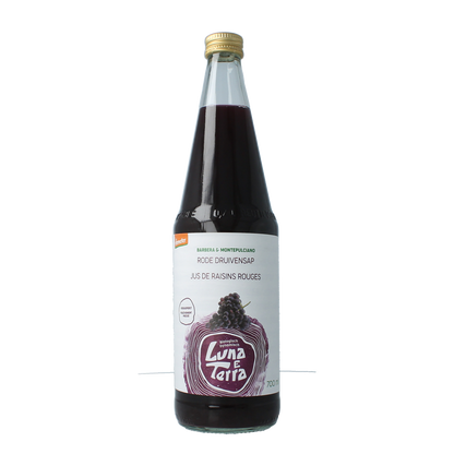 Luna E Terra Druivensap rood bio 700.00 Milliliter