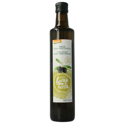 Luna E Terra Olijfolie Grieks extra vierge demeter bio 500.00 Milliliter