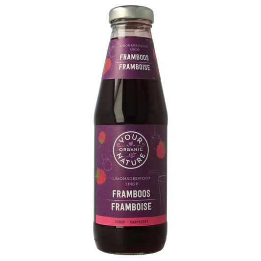 Your Organic Nature Limonadesiroop framboos bio 500 Milliliter