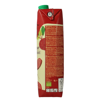 Your Organic Nature Rode bietensap bio 1.00 Liter