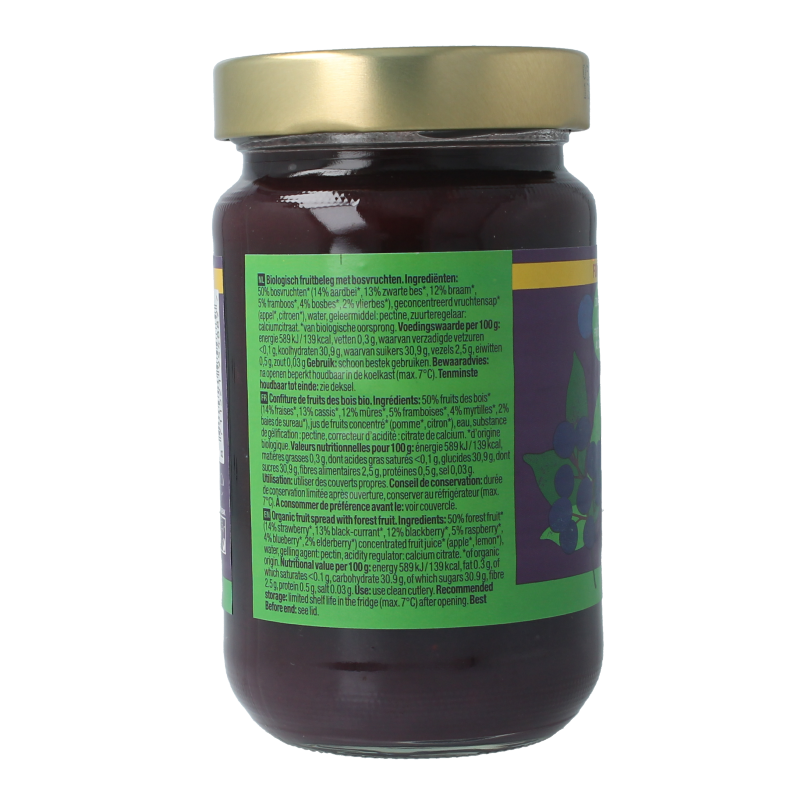 Your Organic Nature Fruitbeleg bosvruchten bio 375 Gram