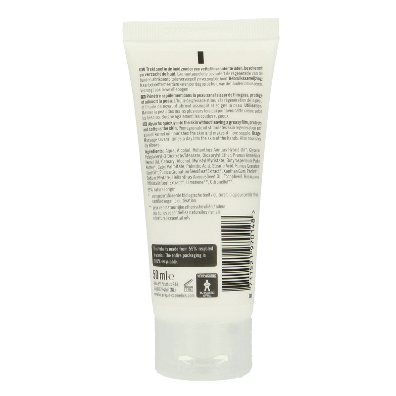 Botanique Handcreme granaatappel 50 Milliliter